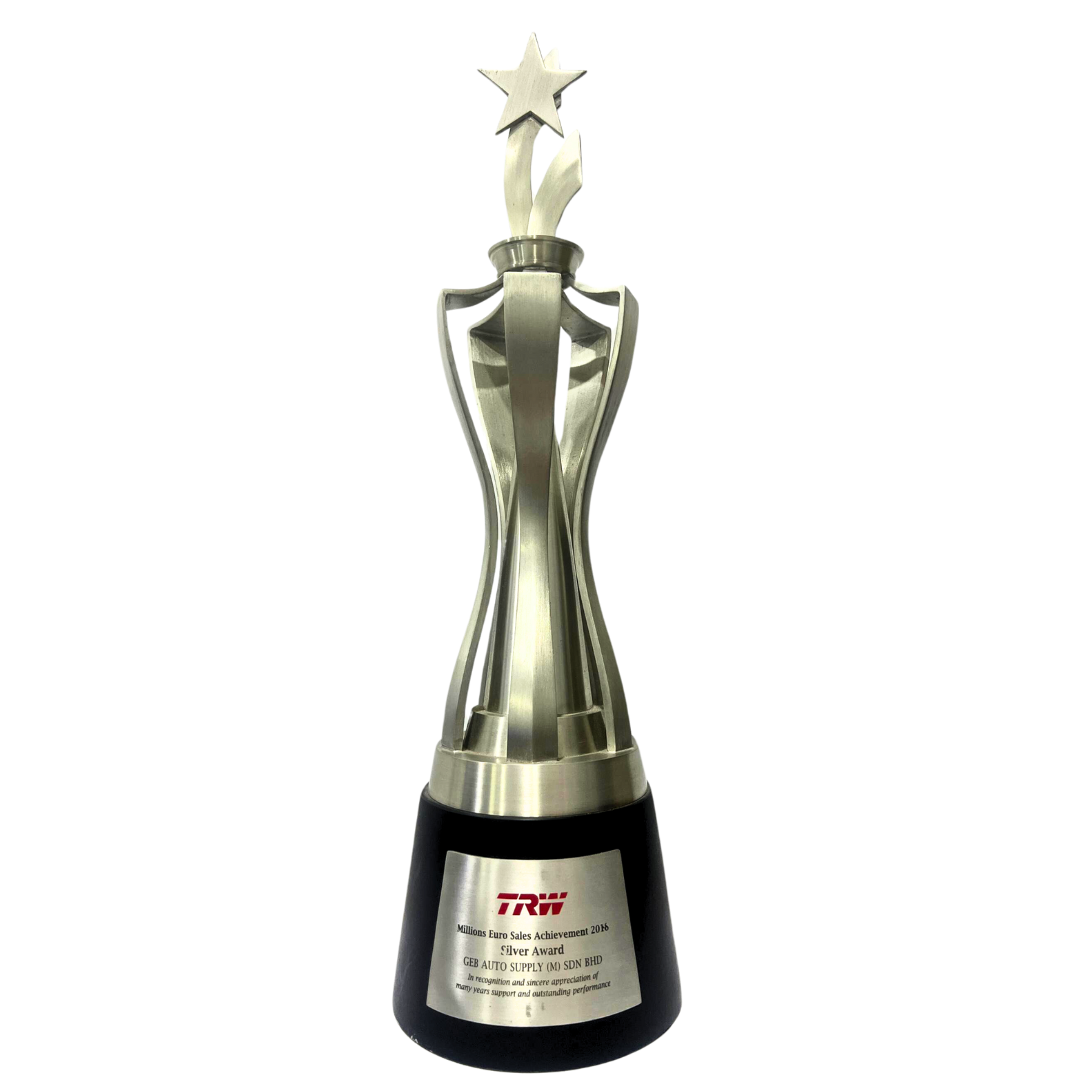 TRW Millions Euro Sales Achievement 2016 Silver Award